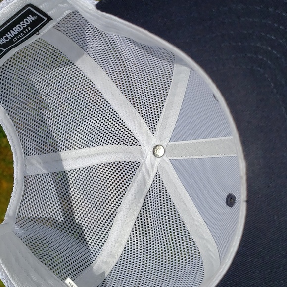 RICHARDSON Tightwads Vintage Trucker Hat Snapback Black/White - Picture 5 of 7